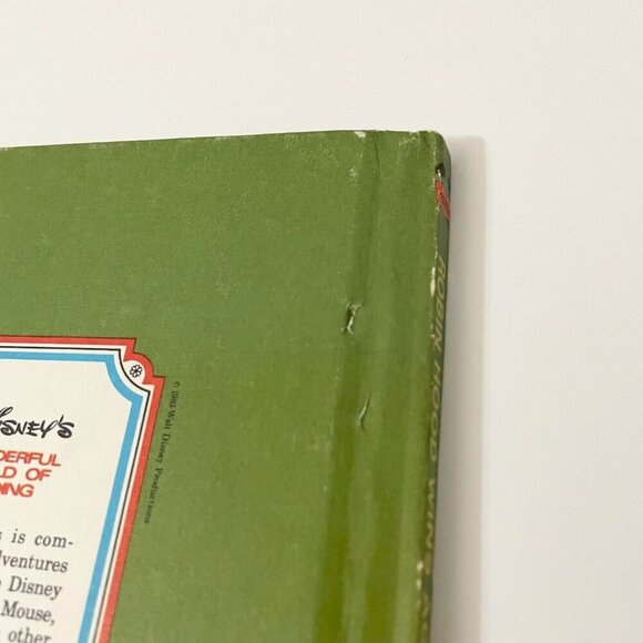 Vintage 1983 Walt Disney Productions Robin Hood Wins Again - Picture 4 of 16